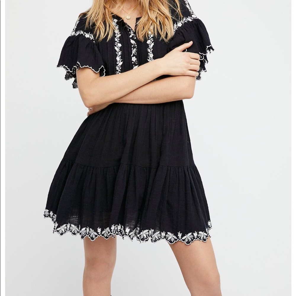 Free People Santiago oversized mini dress